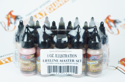 Createx Illustration Colors Lifeline Master Set 1oz