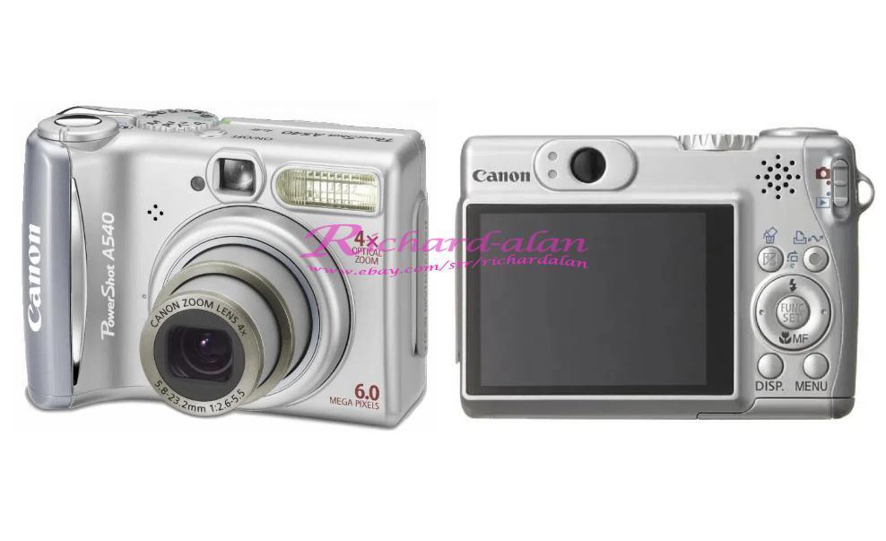 Canon PowerShot A540 6.0MP 4X Optical Zoom CCD Digital Canon PowerShot A540 6.0MP 4X Optical Zoom CCD Digital