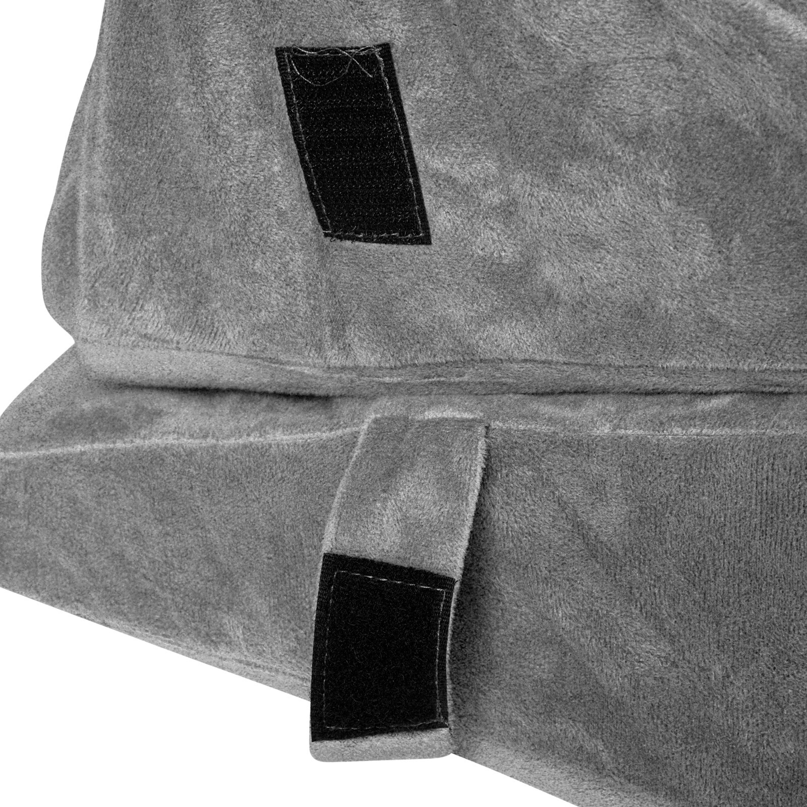 Velvet Bed Wedge Support Folding Pillow Adjustable for Sitting, Back &Leg Pain eBay