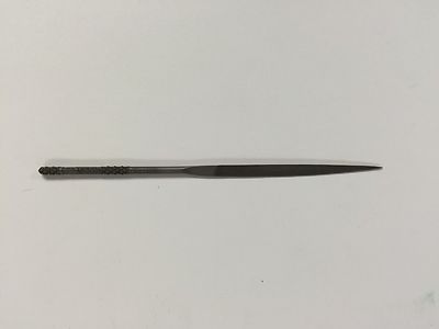 Nicholson  4'' Knife,  Round Hand Needle File, #4 Cut, USA Made, New