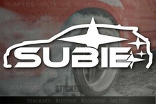 Subie Car Decal By Stkrcorp Jdm Drift Race Stance Window Vinyl Sticker 9