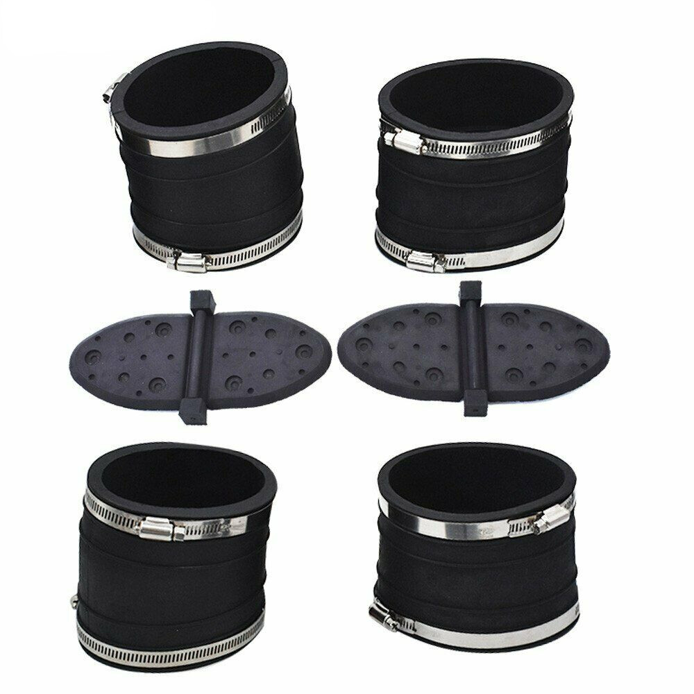 Auspuff-Y-Rohr-Set Für Mercruiser Ab 1998 – Inkl. Schläuche, Bälge & Klemmen