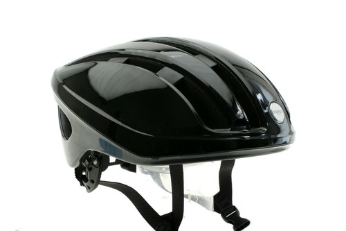 Casco Brooks Harrier Grande L 59cm-62cm Negro Brillante Carretera Italia NUEVO en Caja - Imagen 1 de 6