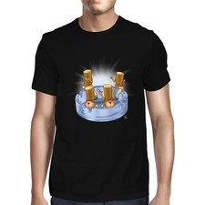 1Tee Mens Cigarette Butts T-Shirt