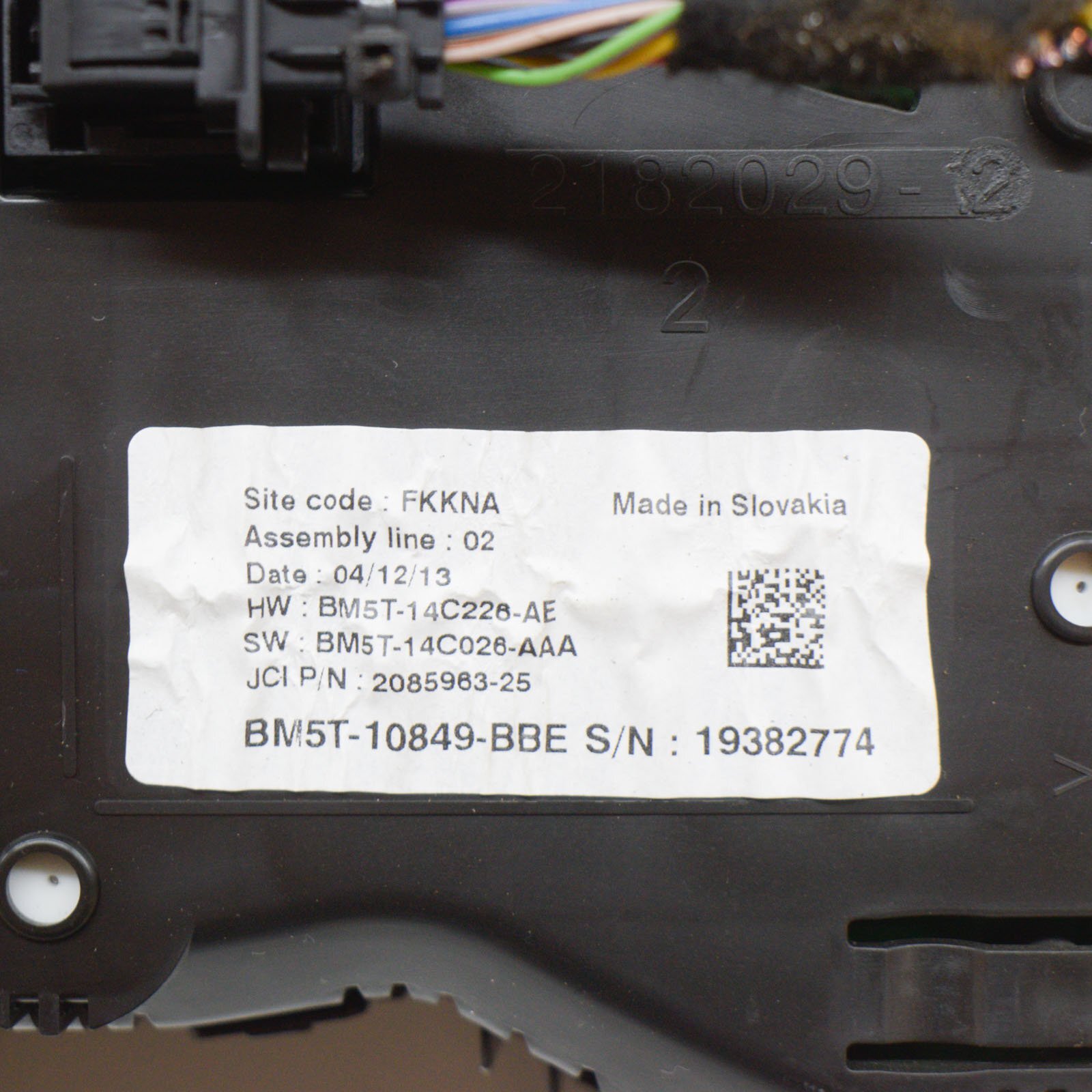 FORD FOCUS MK3 Instrument Cluster Speedometer BM5T10849BBE 1.0i 74kw