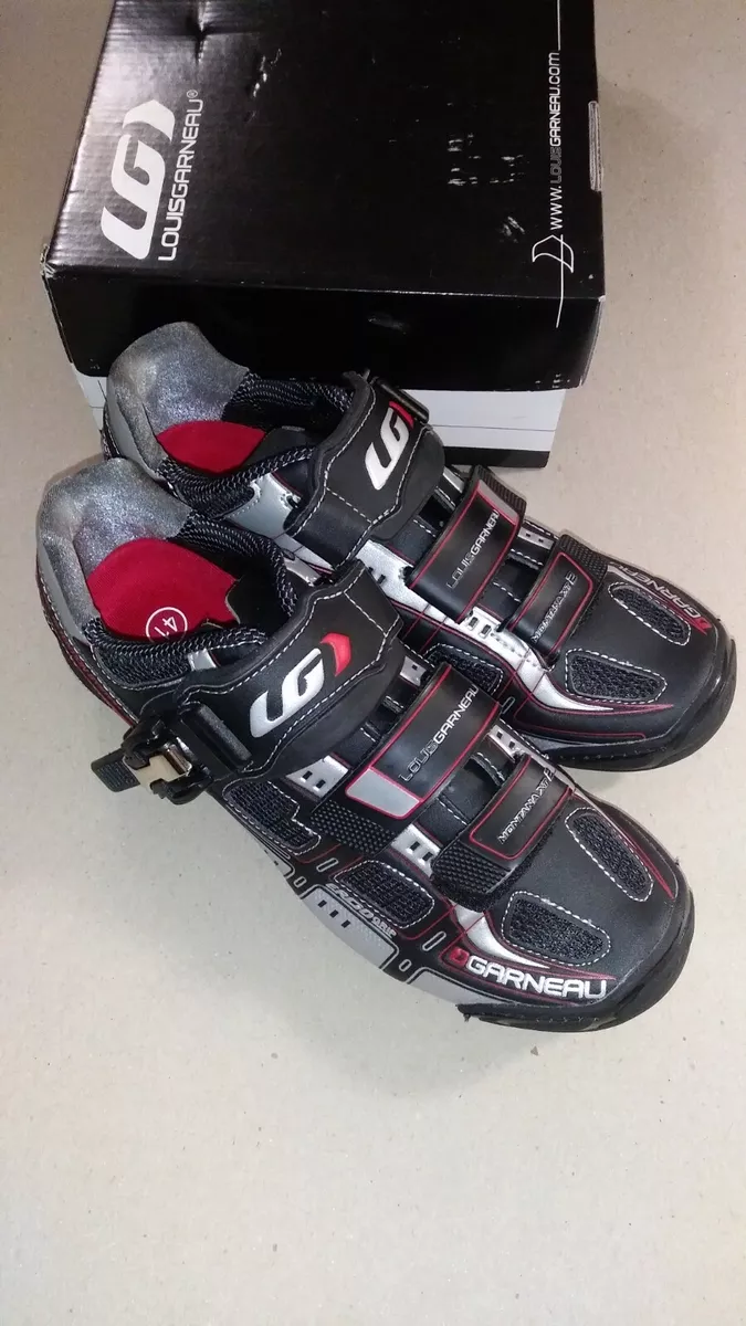 Louis Garneau Montana XT2 Mountain bike Shoe Men's Black Silver EU 41 US 7.5