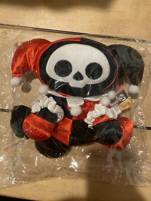 Skelanimals DC Super Heroes Harley Quinn Marcy 7” Plush NWT SDCC