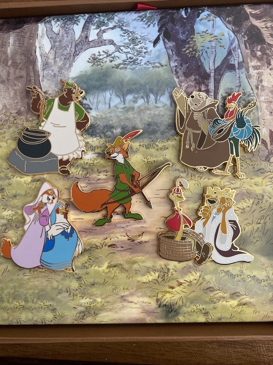 Disney Dlr Medieval Magic Robin Hood Maid Marian Sir Hiss
