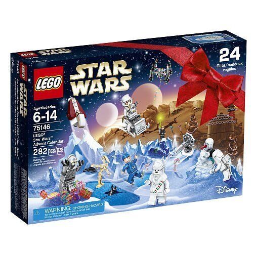LEGO STAR WARS 2016 ADVENT CALENDAR # 75146 Sealed 282 pcs 8 minigures FAST SHIP