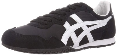 Onitsuka Tiger SERRANO BLACK / WHITE 1183B400 001 UNISEX Sneaker US9 NEW JAPAN