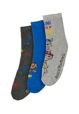 Paw Patrol Kinder Jungen Socken Set 3 Paar