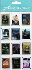 JOLEE'S BOUTIQUE Dimensional Stickers - TRAVEL PHOTO POSTERS - 12 pcs