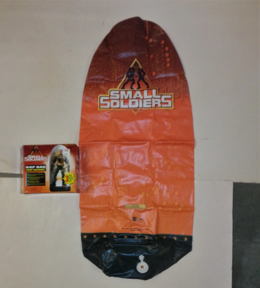 Bolso Bop de Colección Small Soldiers Commando Chip Hazard con Caja 1998 Toy Biz 3+ Pies Foto 2 de 4