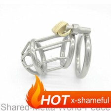 Classics Latest Design MALE Chastity Devices Stainless Steel Chastity Cage