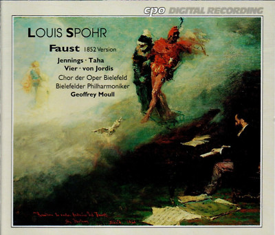2 CDs Louis Spohr FAUST Jennings Taha Vier von Jordis Geoffrey Moull (C2723)