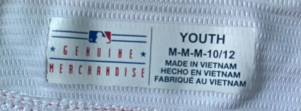 MLB Houston Astros Michael Brantley #23 Grandes Ligas Blanco Juvenil Mediano RARO Foto 4 de 4