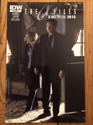 The X-Files: X-Mas Special 2015 IDW Season 11 Tie-in Mulder Scully Cover NEW NM+