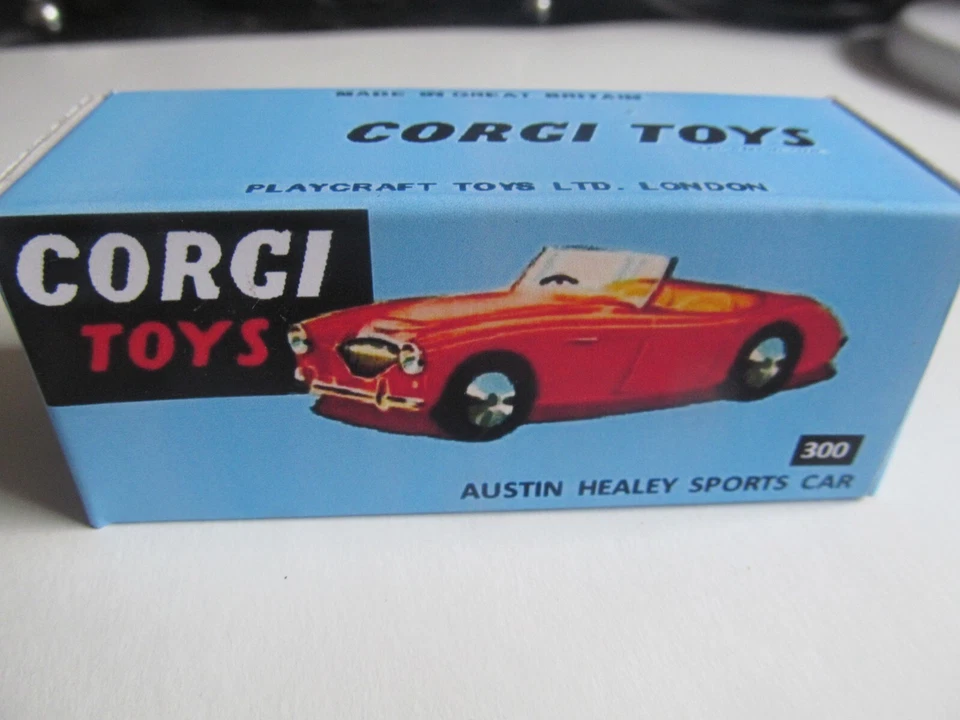 REPRODUCTION CORGI AUSTIN HEALEY 300 BOX - BOX ONLY - Image 2 of 3