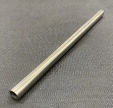 304 304L Welded Stainless Steel Round Tube 5/8" OD x 0.049" Wall x 12” Length