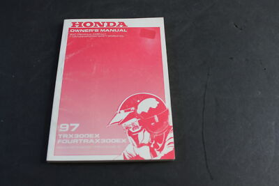Honda 1997 Model TRX 300EX FOURTRAX 300EX Owner