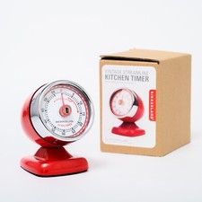 Kikkerland Vintage Streamline Kitchen Timer, ...