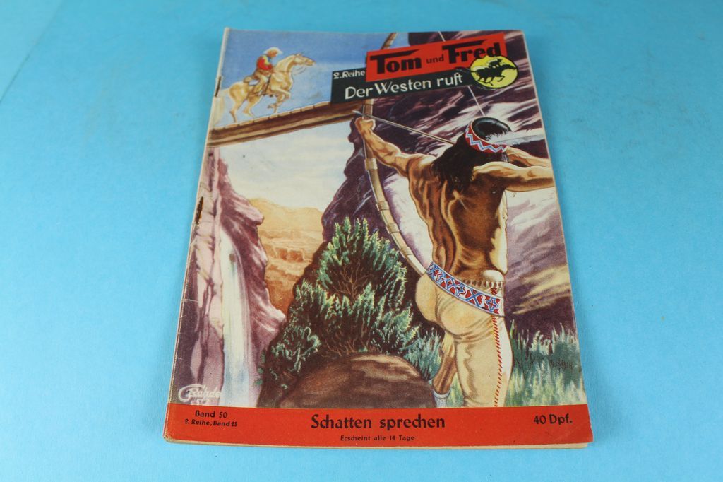 FILA Tom und Fred Band 50 2. Reihe Band 25 Der Westen ruft Schatten sprechen S57