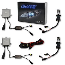 7 6k 6000k 50w Super White Hilow H4 Hid Light Bulbs Bi-xenon Headlight Kit