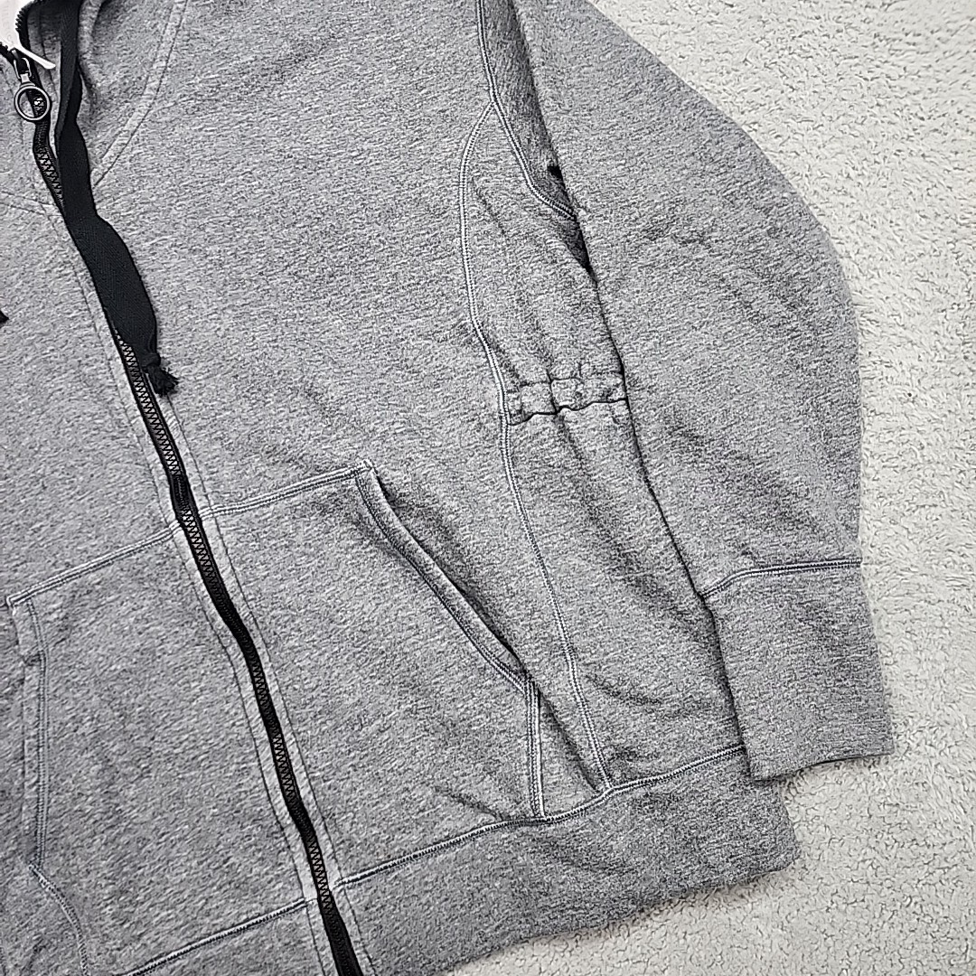 Fabletics Jacket Womens Medium Gray Oversized Ful… - image 4