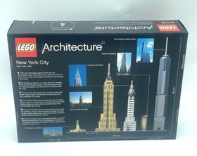 LEGO ARCHITECTURE New York City 21028 Brand New & Sealed