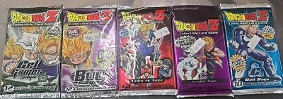 Dragon Ball Z CCG Saga Booster Pack Lot Cell Games Buu Androids Trunks Cell  729946851100| eBay