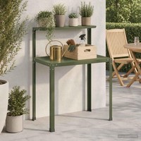 Pflanztisch 100 X 50 X 104 Cm Pulverbeschichteter Stahl
