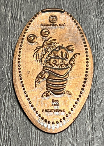 Disney Boo Monsters Inc Pressed Penny Souvenir Collectible Coin Disney