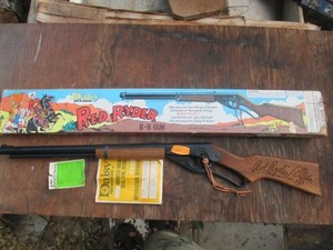 Daisy 50th Anniversary Red Ryder BB Gun, Instructions, Unused in Box