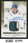 2024-25 SP Authentic Future Watch Auto Patch Macklin Celebrini 037/100 #184 San