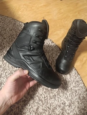 women haix boots black leather 37