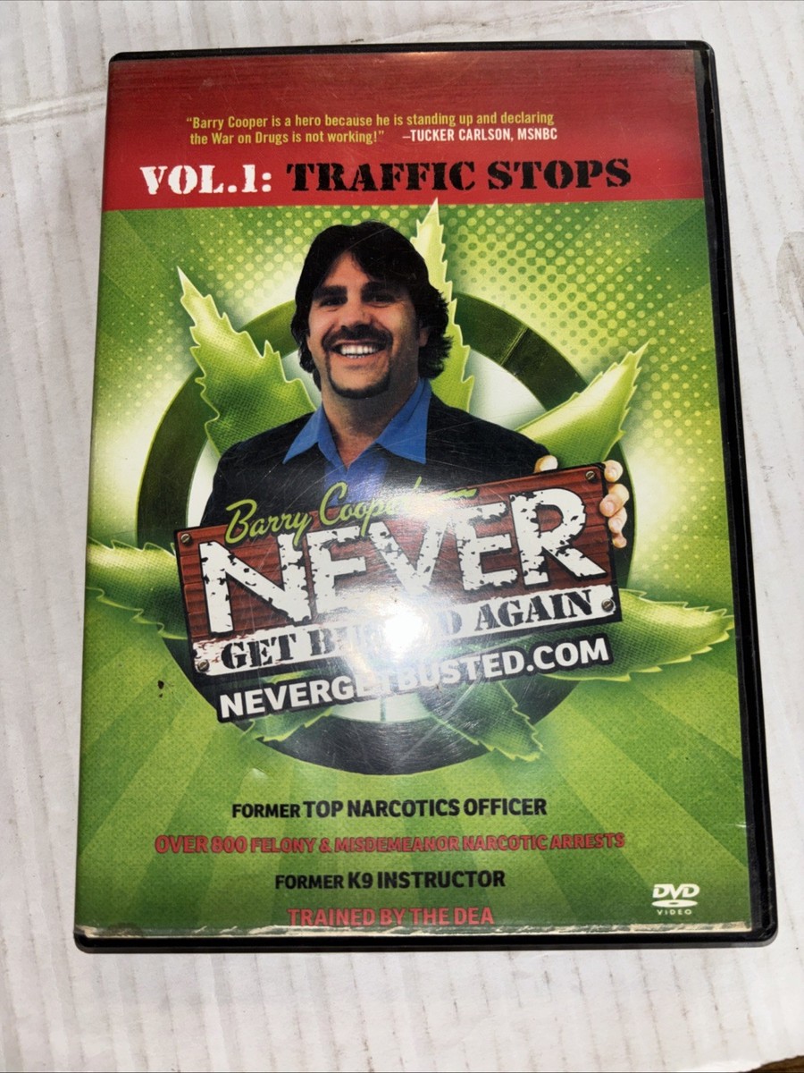 Barry Cooper's Never Get Busted Again Vol 1 Traffic Stops (dvd