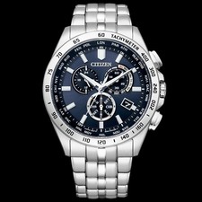 CITIZEN CB5870-91L Eco-Drive Radio Controlled Chronograph New from Japan