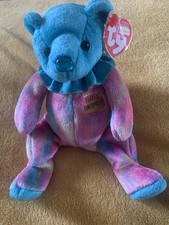 Ty Beanie Bear Plush Toy December Mint Condition with Tags