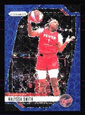 2024 Panini Prizm WNBA #137 NaLyssa Smith Blue Velocity Prizms Indiana Fever