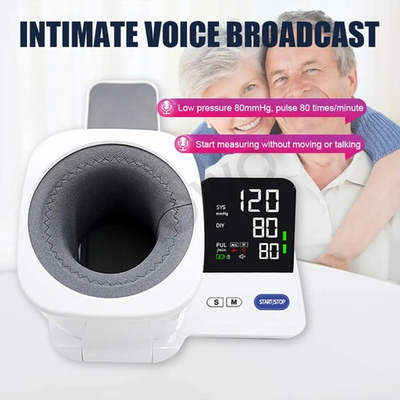 #ad Home electronic blood pressure monitor upper arm type with large cuff $106.90