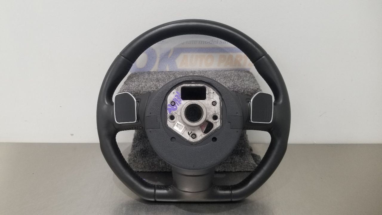 11 AUDI R8 STEERING WHEEL WITH CONTROLS BLACK LEATHER