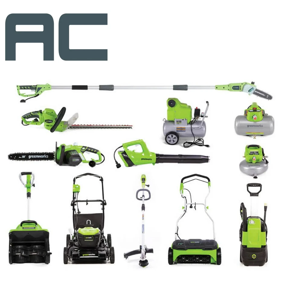 Greenworks 16 дюймов проводная электрическая несамоходная газонокосилка 10 А 25142 - Изображение 2 из 4