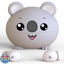 Kids Earbuds, Adorable Koala Bluetooth Headphones for Girls Boys, 85dB Volume