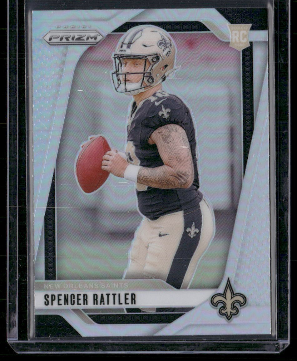 2024 Panini Prizm #388 Spencer Rattler Silver
