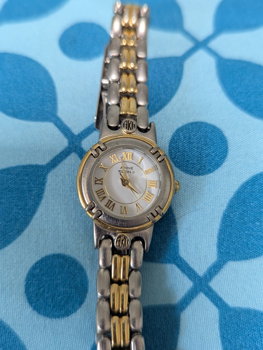 Anne Klein II Watch Womens 22mm Two Tone Gold Silver Quartz  display picture 1