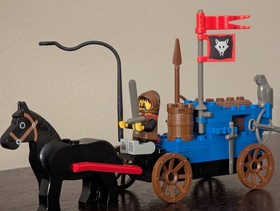 Vintage (1992) LEGO Castle set 6038 Wolfpack Renegades - RARE