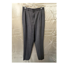 Vintage 100 Wool Pendleton Gray Pleated Women s Dress Trousers