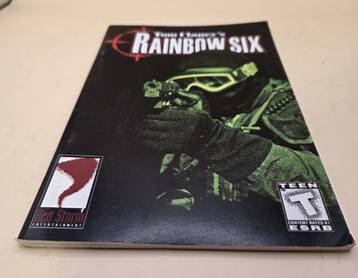Tom Clancy's Rainbow Six (PC, 1998) Manual Only
