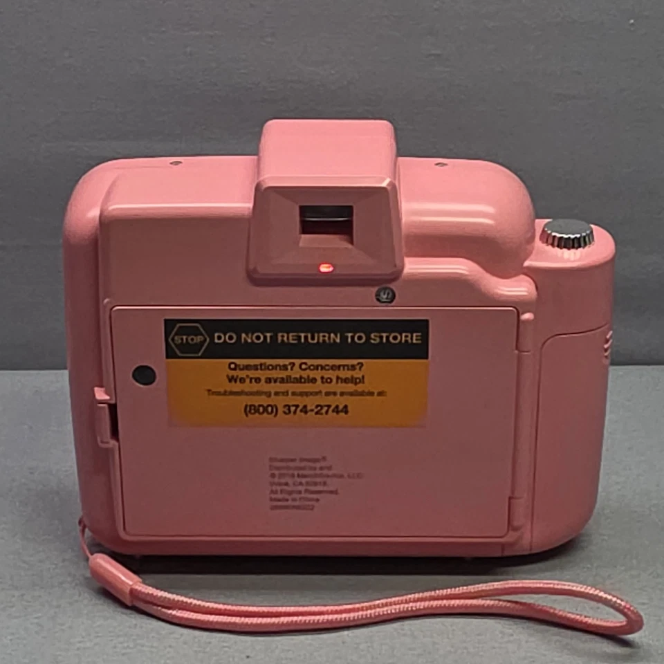 Fuji Instax Type Sharper Image Instant Camera Uses Fuji Mini Film Bubblegum Pink - Image 4 of 4