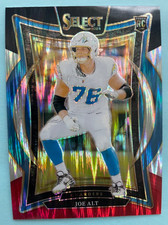 2024 Panini Select Football Black & Red Shock #82 Joe Alt RC